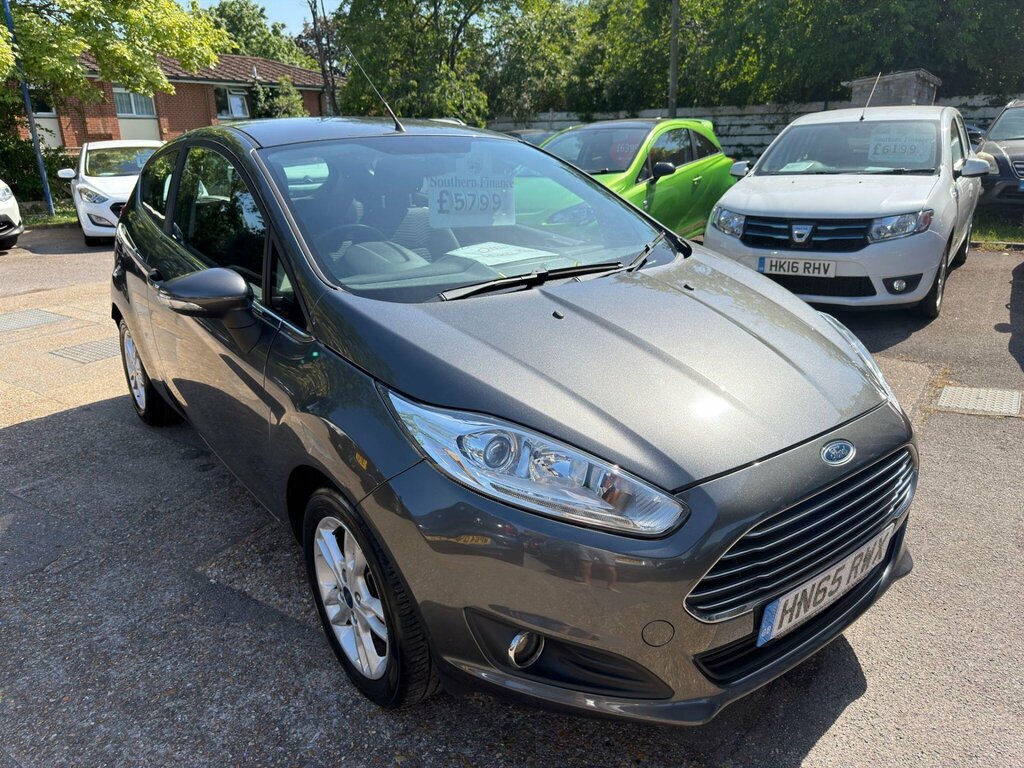 Ford Fiesta 1.25 Zetec Euro 6 HN65RWX Grey #3