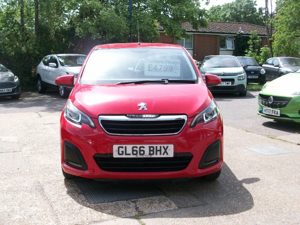 Peugeot 108 1.0 Active Euro 6 GL66BHX Red #2