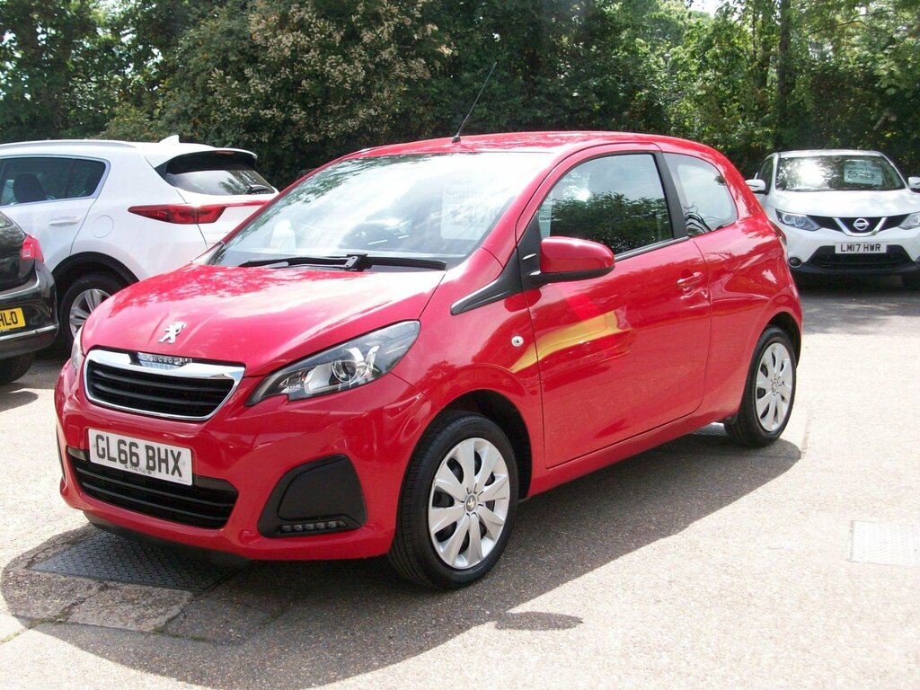 Peugeot 108 1.0 Active Euro 6 GL66BHX Red #3