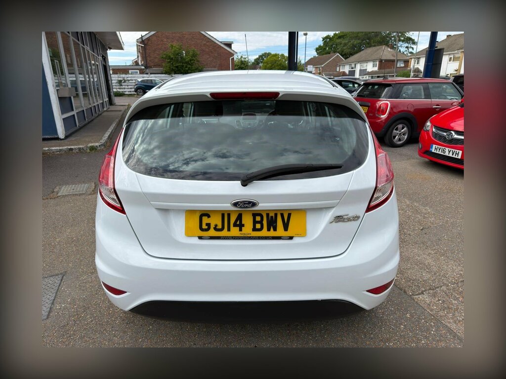 Ford Fiesta 1.25 Zetec Euro 5 GJ14BWV White #6