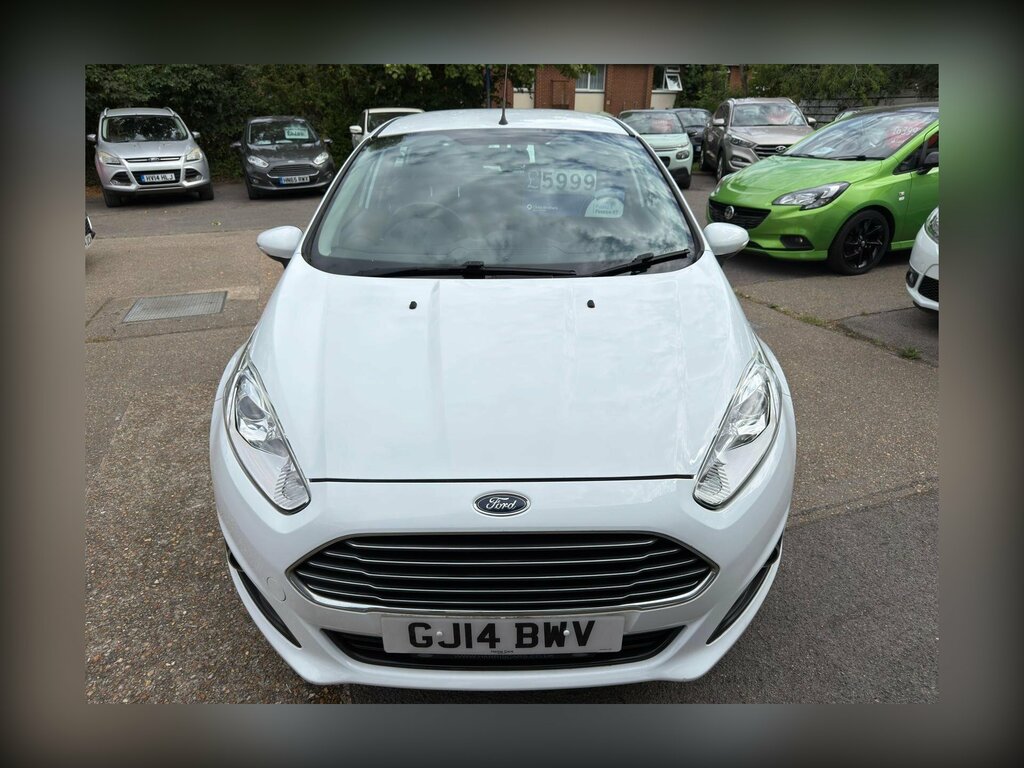 Ford Fiesta 1.25 Zetec Euro 5 GJ14BWV White #2