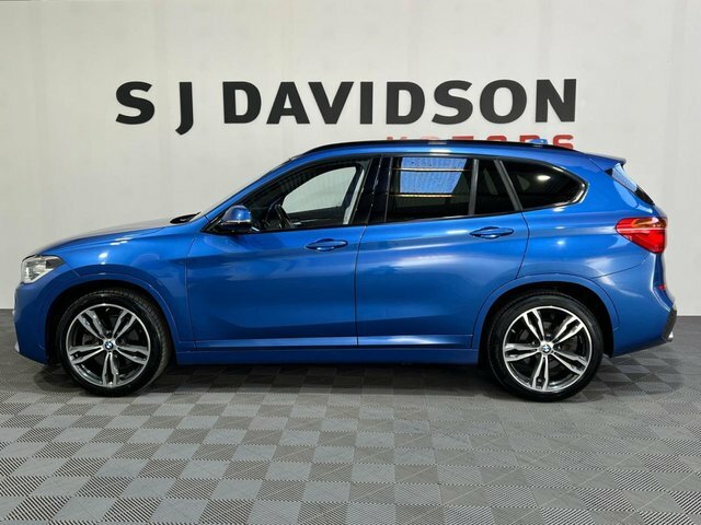BMW X1 2019 2.0 20D M Sport Suv Xdrive Eu RF19PXT Blue #6