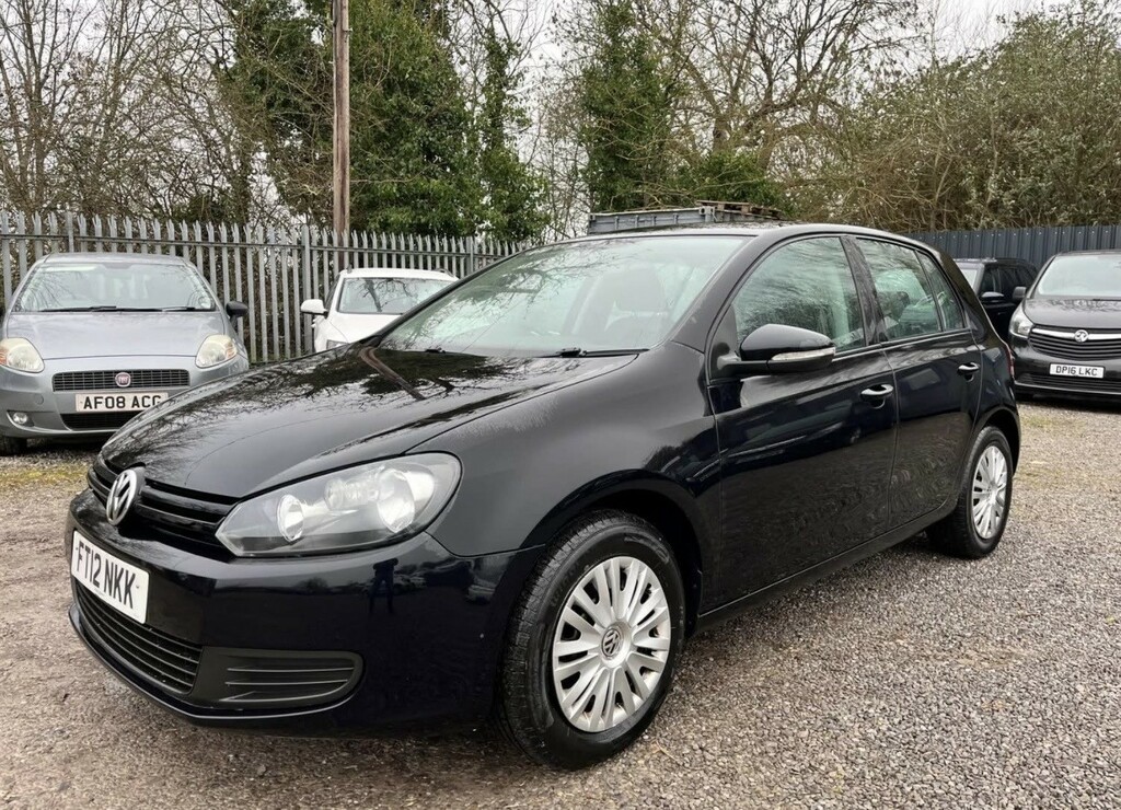 Volkswagen Golf Hatchback 1.6 Tdi S 2012 FT12NKK Black #3