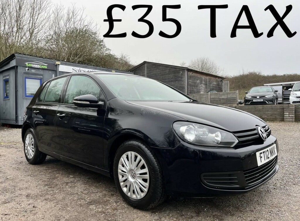 Volkswagen Golf Hatchback 1.6 Tdi S 2012 FT12NKK Black