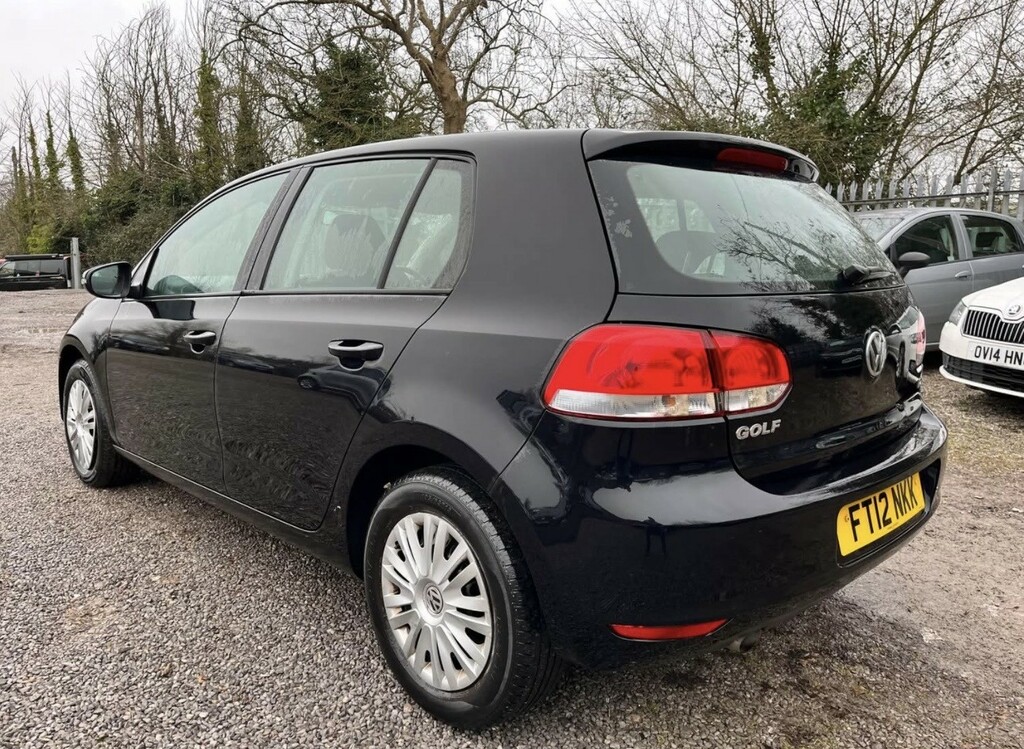 Volkswagen Golf Hatchback 1.6 Tdi S 2012 FT12NKK Black #5