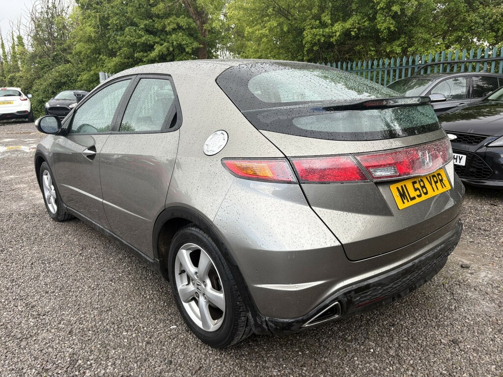 Honda Civic Hatchback 2.2 I-ctdi Se 200858 Grey #6