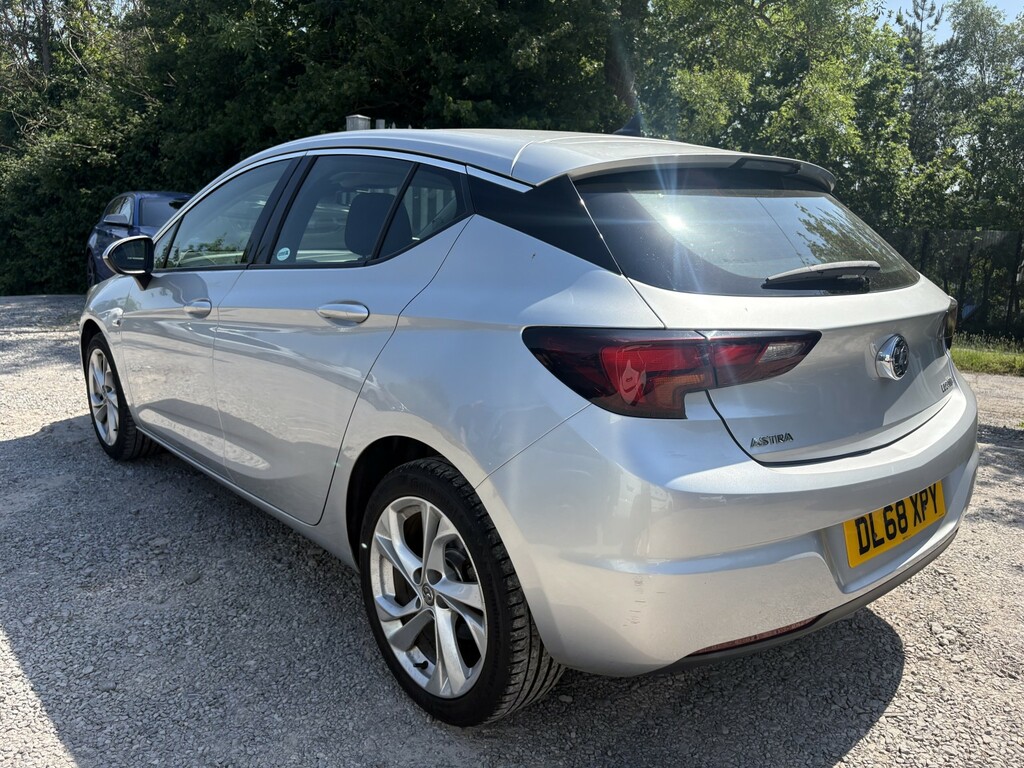 Vauxhall Astra Hatchback 1.0 I Turbo Ecotec Sri Nav 201868 DL68XPY Silver #4