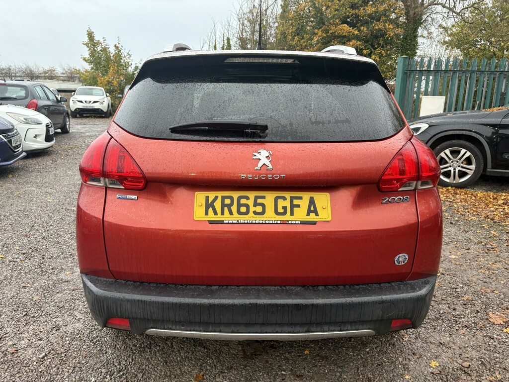 Peugeot 2008 Suv 1.2 Puretech Allure 201565 KR65GFA Red #6