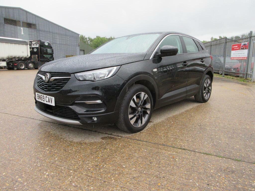 Vauxhall Grandland X 1.2 Turbo Sport Nav Euro 6 S S BN69CAV Black #6