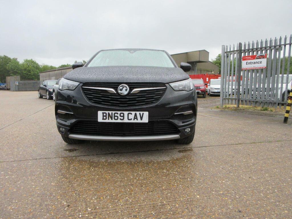 Vauxhall Grandland X 1.2 Turbo Sport Nav Euro 6 S S BN69CAV Black #2