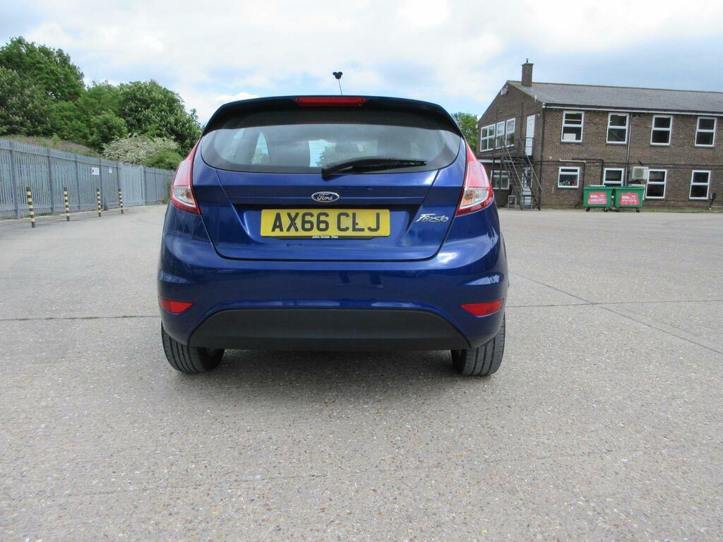 Ford Fiesta 1.25 Zetec Euro 6 AX66CLJ Blue #3