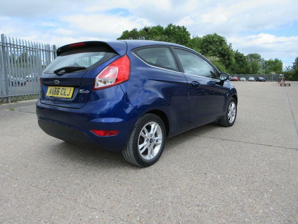 Ford Fiesta 1.25 Zetec Euro 6 AX66CLJ Blue #5