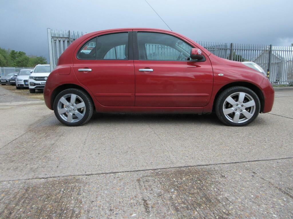 Nissan Micra 1.2 16V N-tec VK60ZDZ Red #4