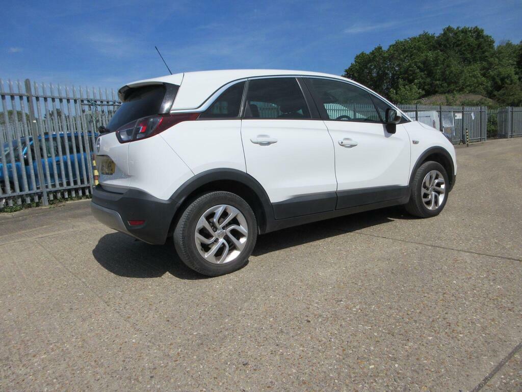 Vauxhall Crossland X 1.2 Turbo Business Edition Nav Euro 6 S S NU70WXC White #5