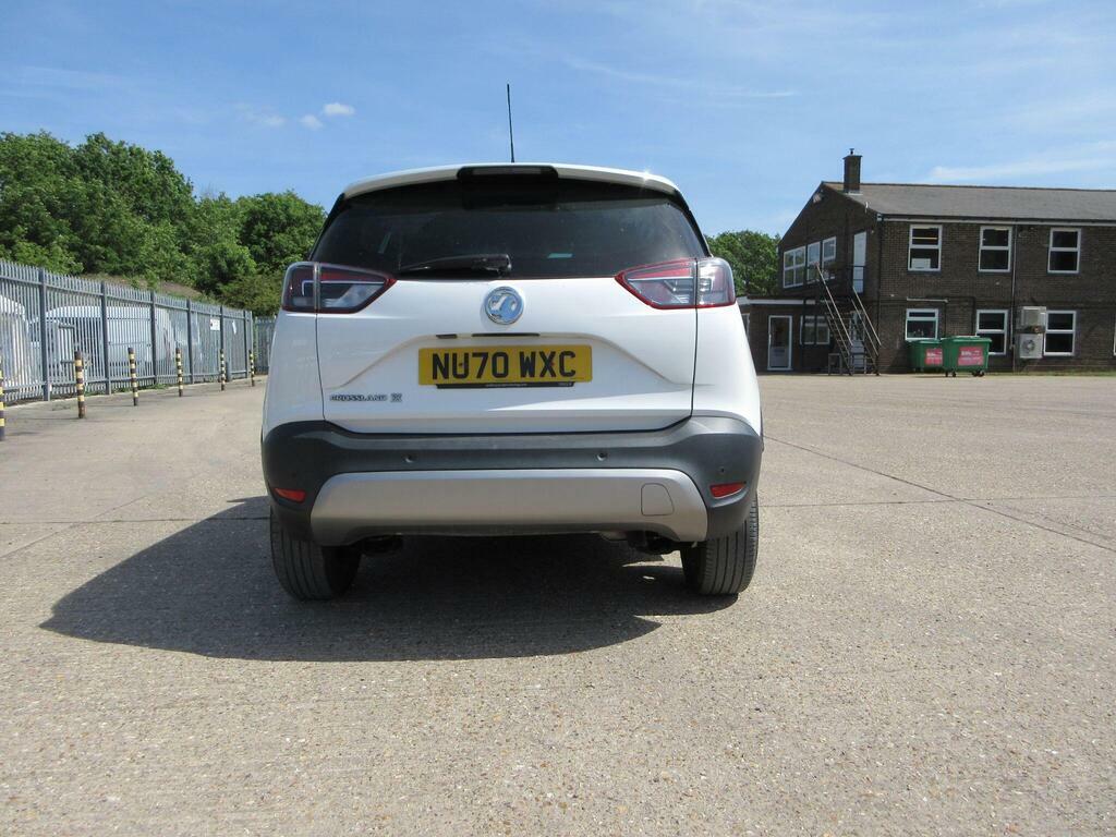 Vauxhall Crossland X 1.2 Turbo Business Edition Nav Euro 6 S S NU70WXC White #3
