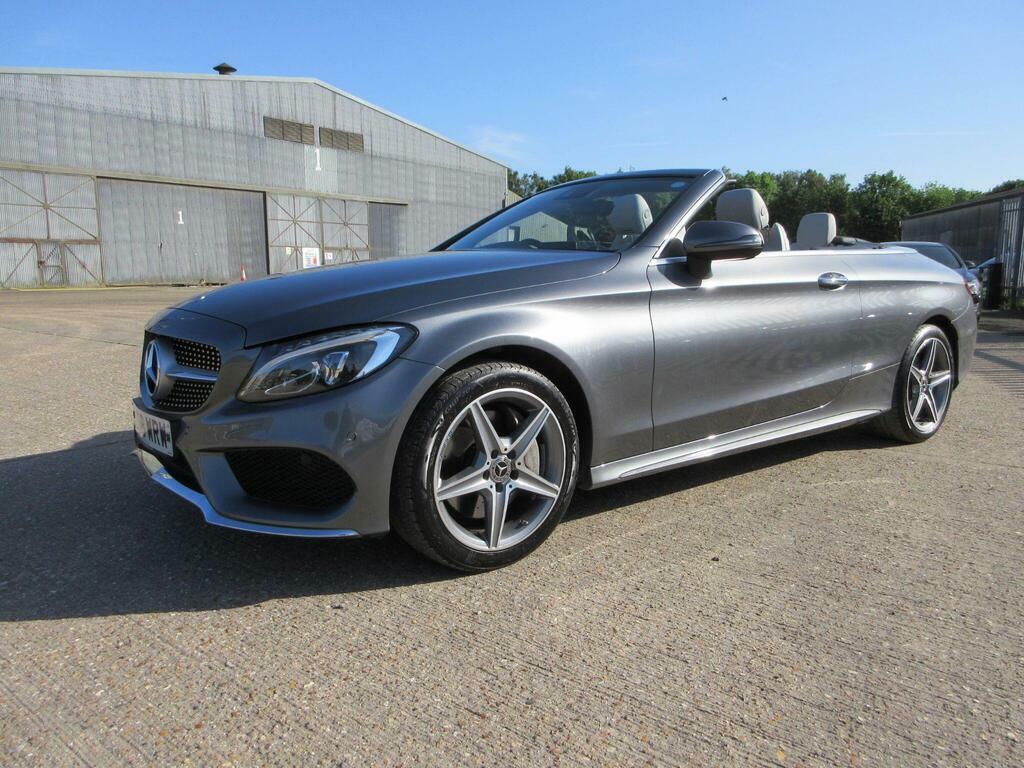 Mercedes-Benz C Class 2.1 C250d Amg Line Premium Plus Cabriolet G-tron AJ68WRW Grey #6