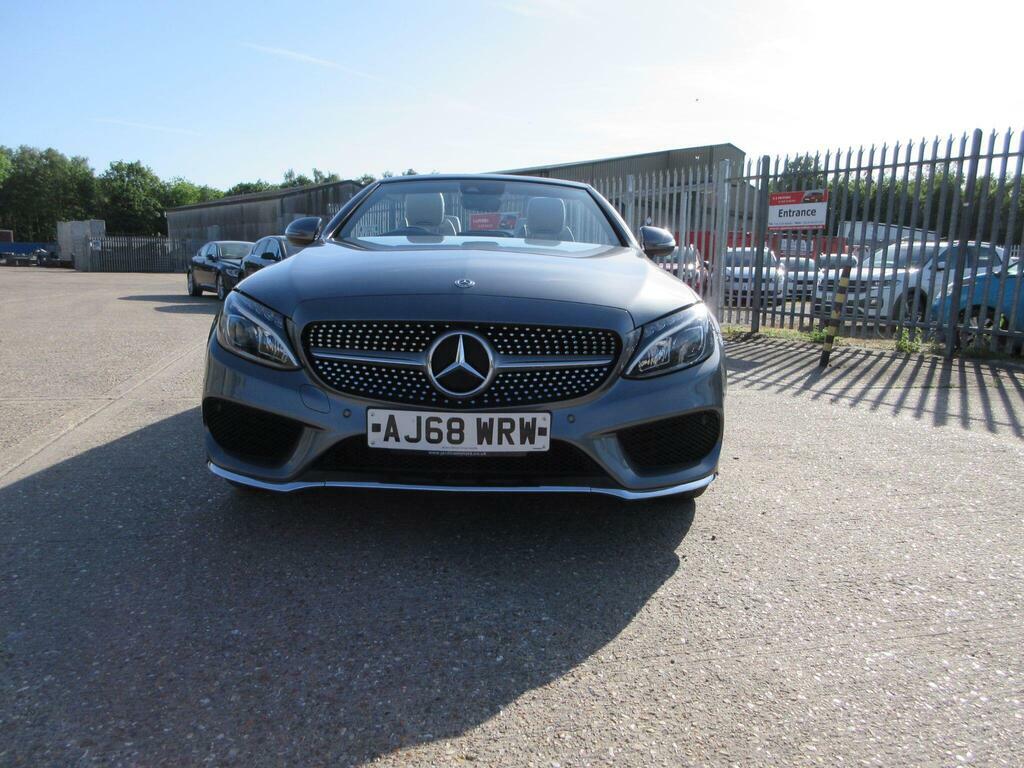 Mercedes-Benz C Class 2.1 C250d Amg Line Premium Plus Cabriolet G-tron AJ68WRW Grey #2