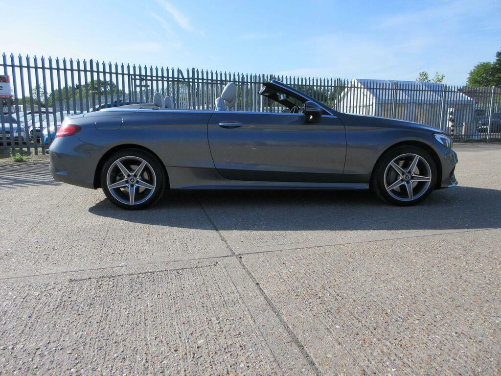 Mercedes-Benz C Class 2.1 C250d Amg Line Premium Plus Cabriolet G-tron AJ68WRW Grey #4