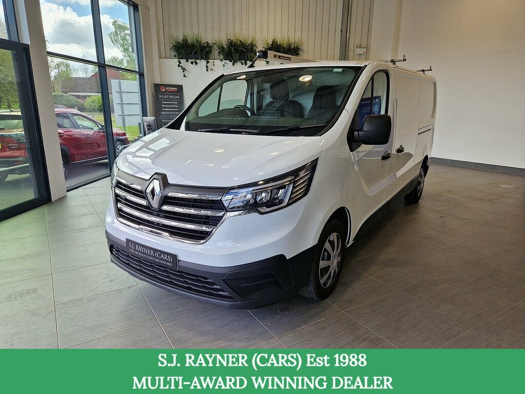 Renault Trafic Dci Blue 30 Advance White