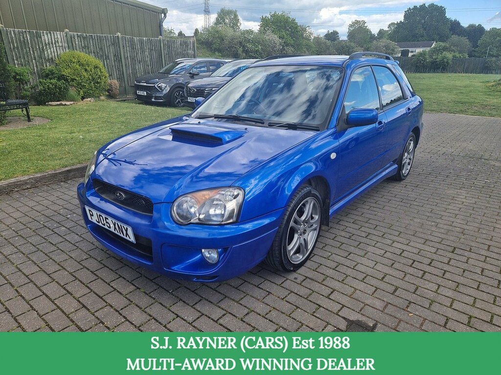 Subaru Impreza Wrx PJ05XNX Blue