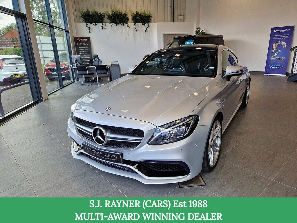 Mercedes-Benz C Class C63 V8 Biturbo Amg S Silver