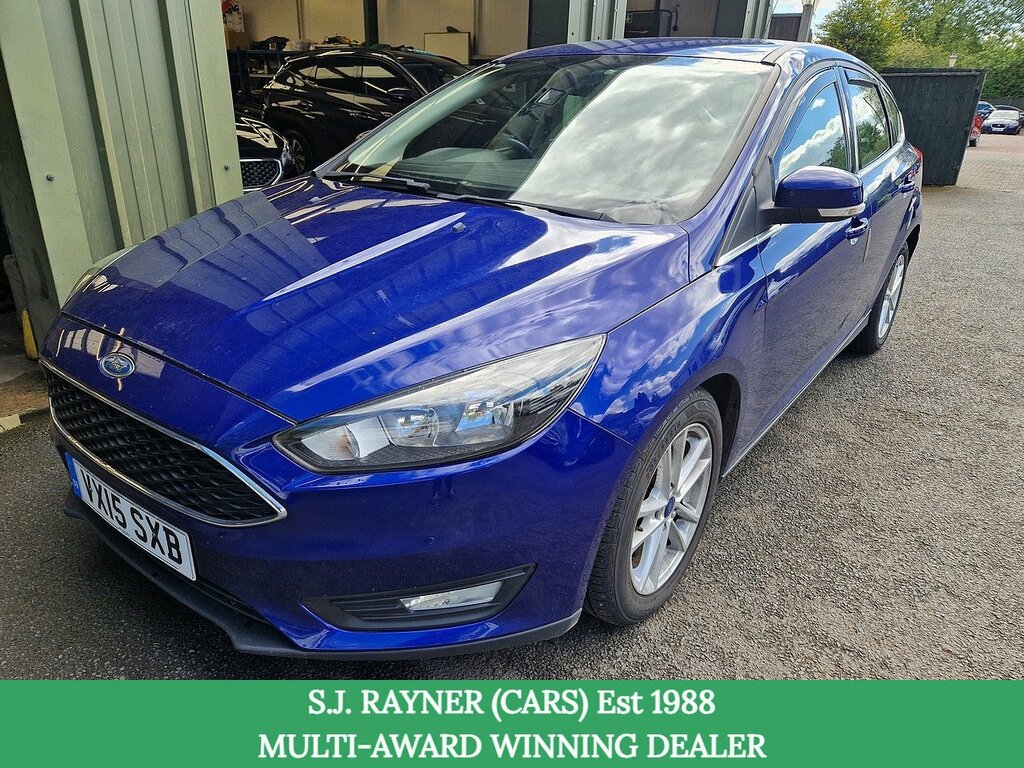 Ford Focus T Ecoboost Zetec Blue