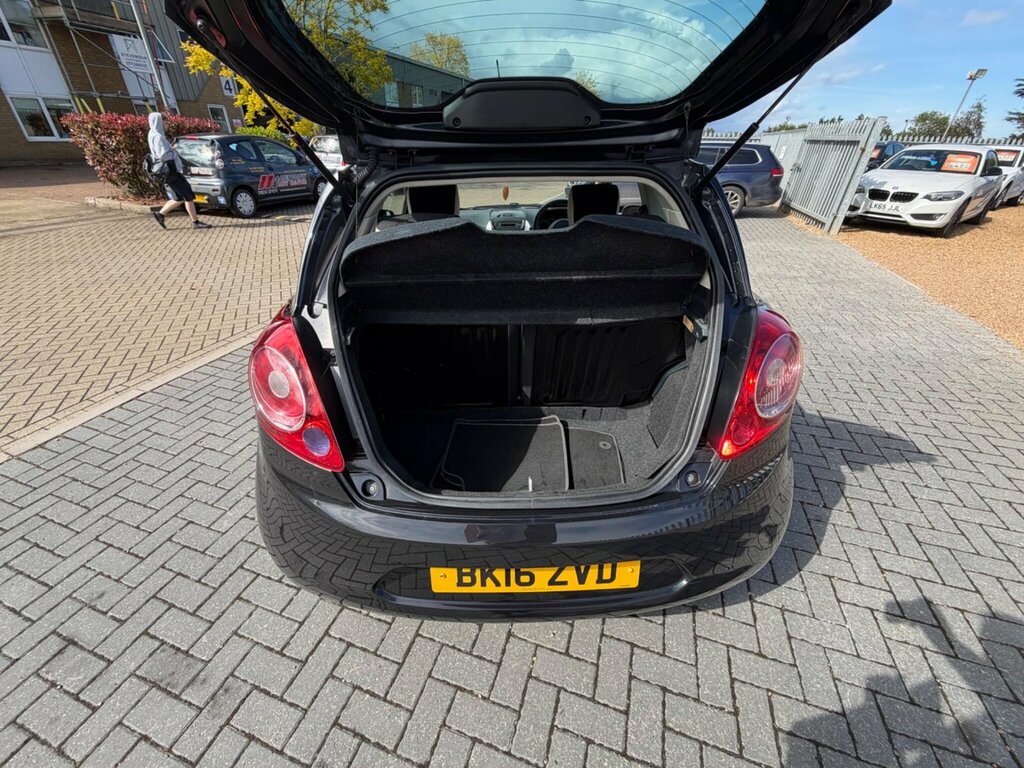 Ford KA 1.2 Zetec Black Edition Euro 6 Ss BK16ZVD Black #5