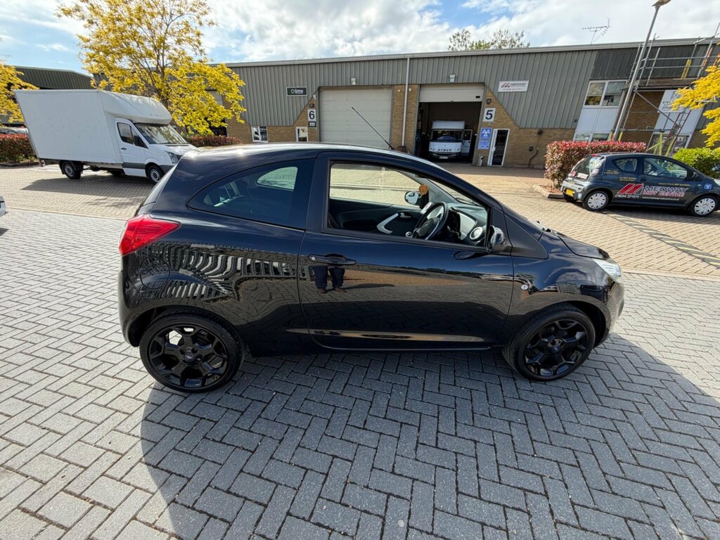 Ford KA 1.2 Zetec Black Edition Euro 6 Ss BK16ZVD Black #2