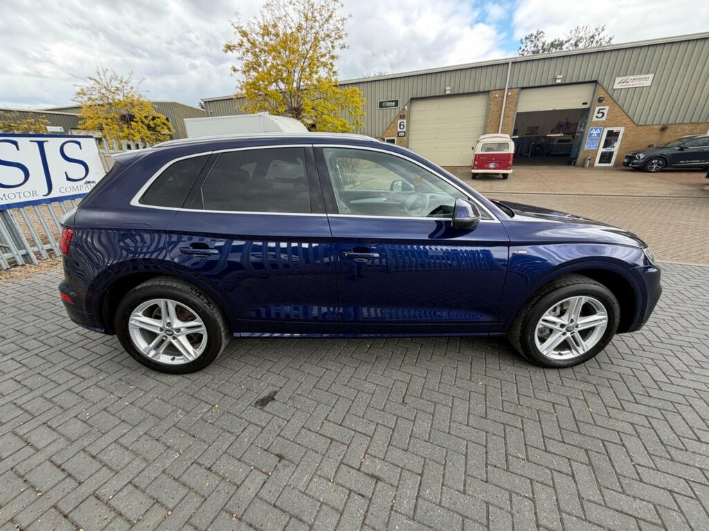 Audi Q5 2.0 Tdi 40 S Line S Tronic Quattro Euro 6 Ss RE18UEB Blue #2