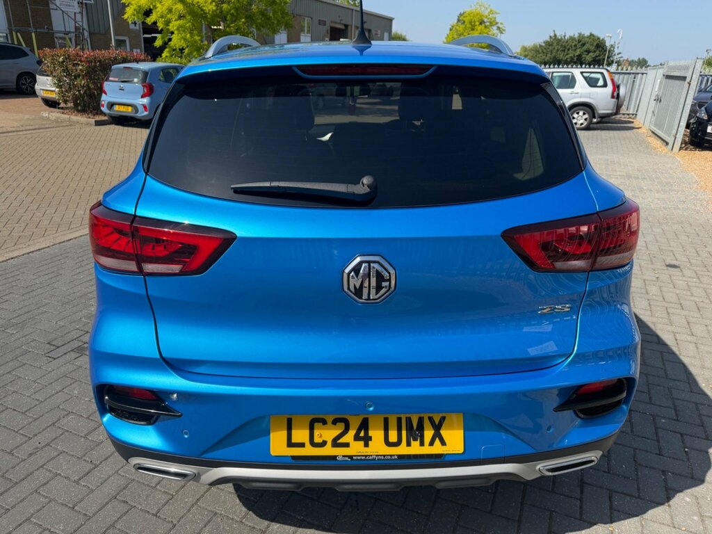 MG ZS 1.5 Vti-tech Exclusive Euro 6 Ss LC24UMX Blue #3