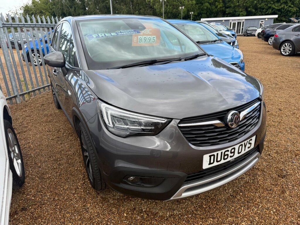 Vauxhall Crossland X 1.2 Elite Nav Euro 6 Ss Grey