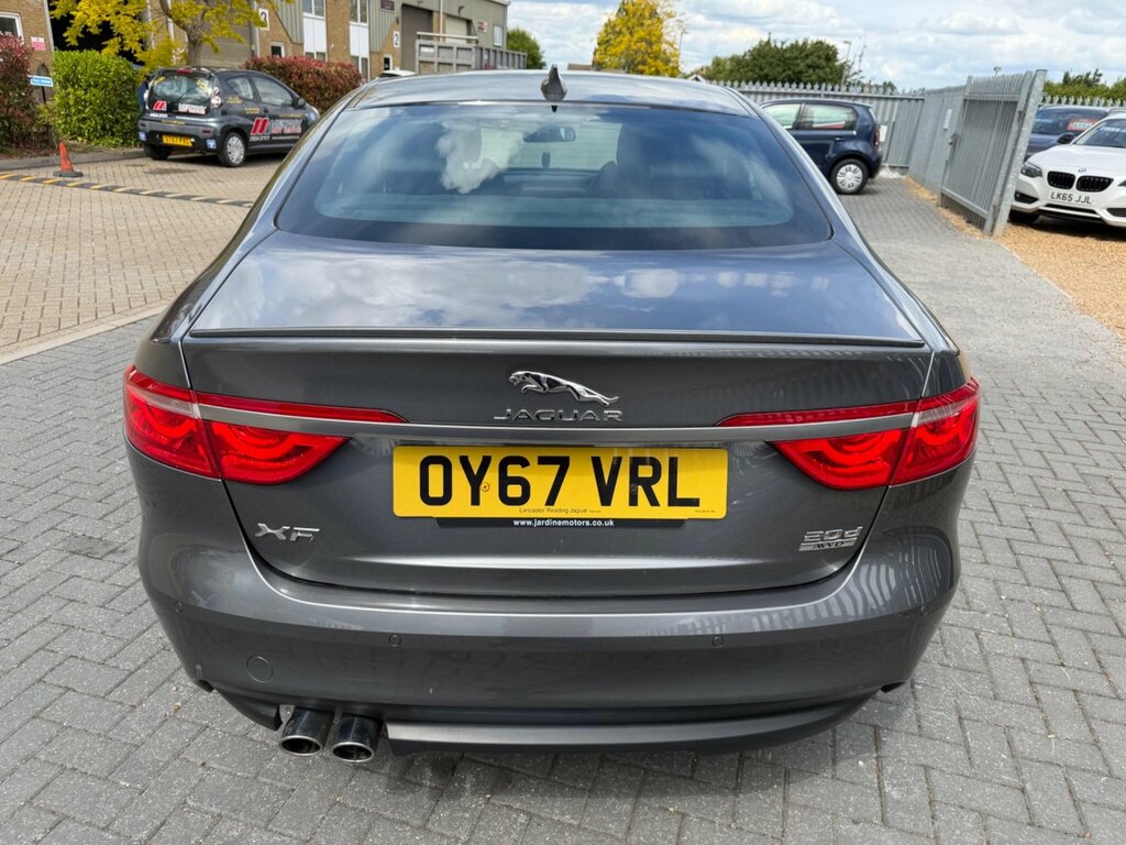 Jaguar XF 2.0D R-sport Awd Euro 6 Ss OY67VRL Grey #4