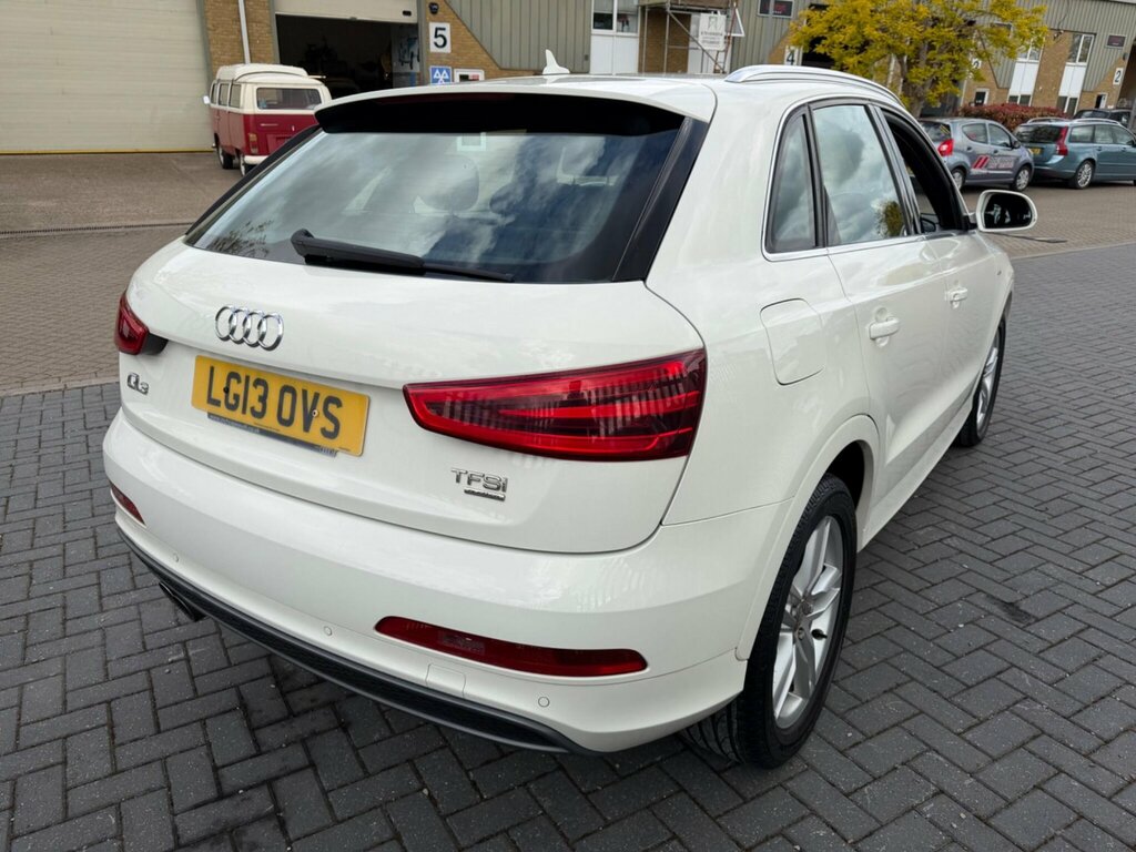 Audi Q3 2.0 Tfsi S Line S Tronic Quattro Euro 5 Ss LG13OVS White #3