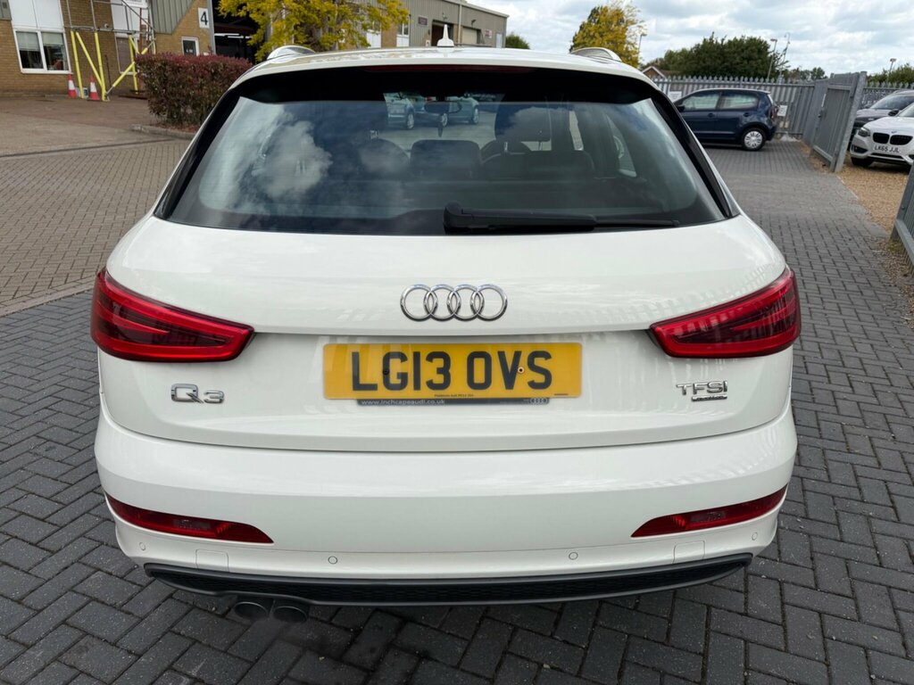 Audi Q3 2.0 Tfsi S Line S Tronic Quattro Euro 5 Ss LG13OVS White #4