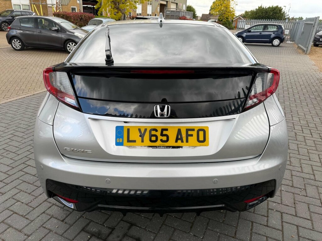 Honda Civic 1.6 I-dtec Se Plus Navi Euro 5 Ss LY65AFO Silver #4