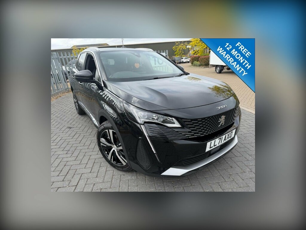 Peugeot 3008 1.2 Puretech Gt Eat Euro 6 Ss Black