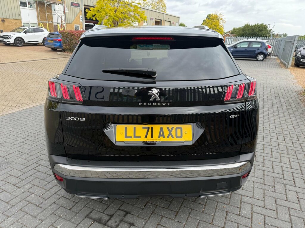 Peugeot 3008 1.2 Puretech Gt Eat Euro 6 Ss LL71AXO Black #4