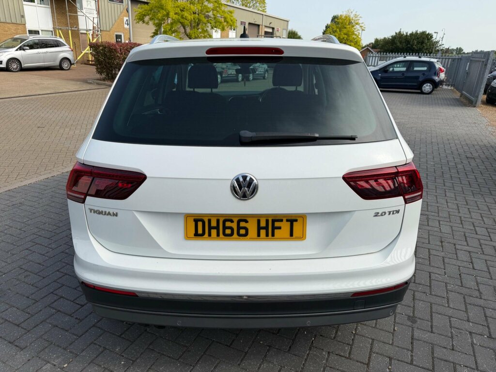 Volkswagen Tiguan 2.0 Tdi Bluemotion Tech Sel Euro 6 Ss DH66HFT White #4