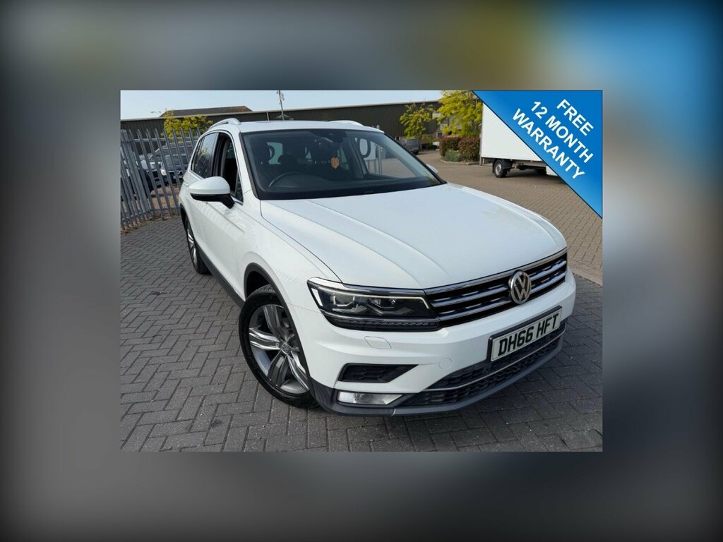 Volkswagen Tiguan 2.0 Tdi Bluemotion Tech Sel Euro 6 Ss White