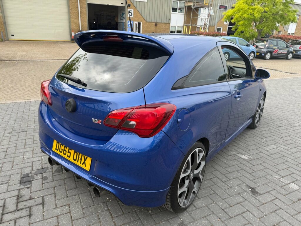 Vauxhall Corsa 1.6I Turbo Vxr Euro 6 DG65OHX Blue #2