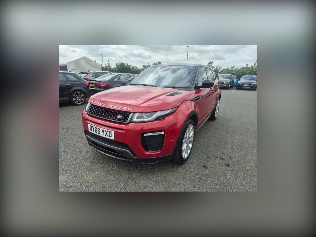 Land Rover Range Rover Evoque 2.0 Td4 Hse Dynamic 4Wd Euro 6 Ss OY66YXD Red #4