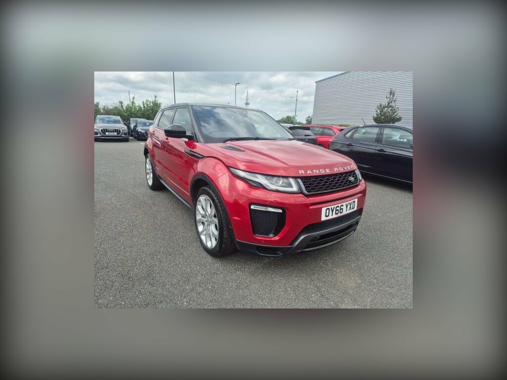 Land Rover Range Rover Evoque 2.0 Td4 Hse Dynamic 4Wd Euro 6 Ss Red
