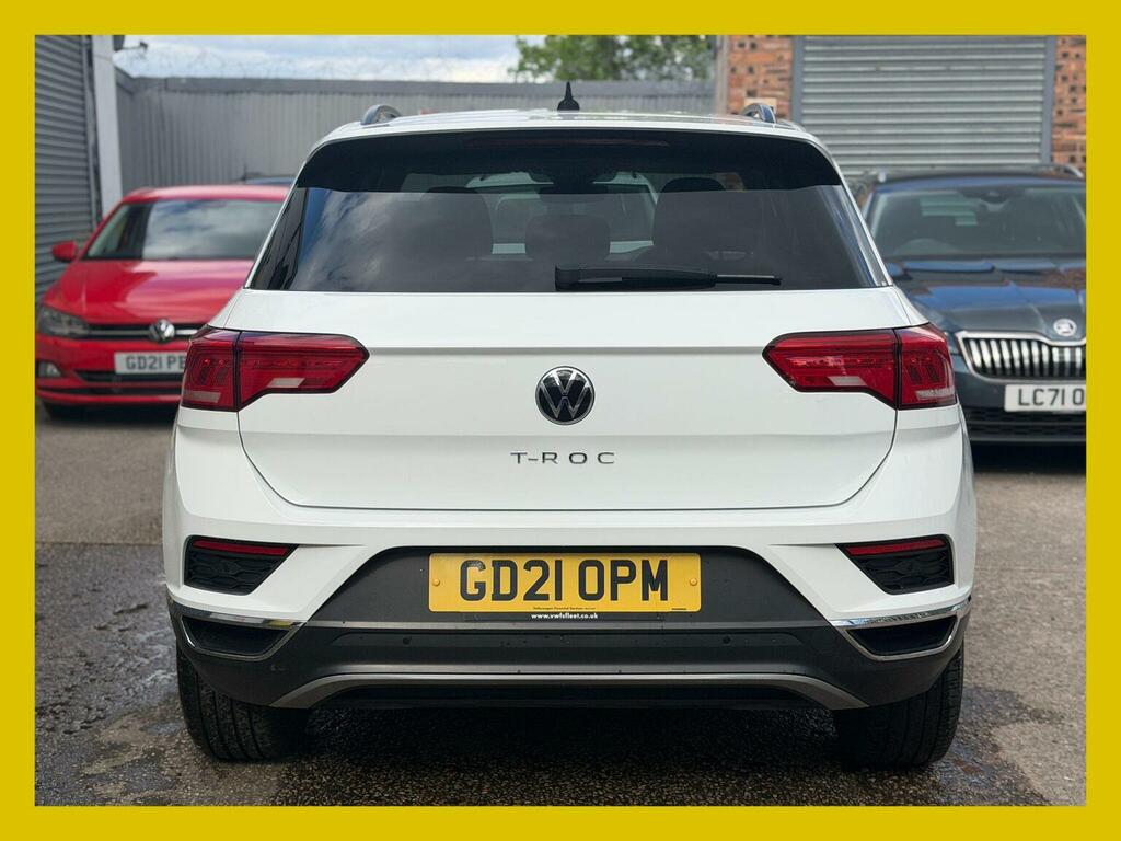 Volkswagen T-Roc Suv 1.0 Tsi Active Euro 6 Ss 202121 GD21OPM White #6