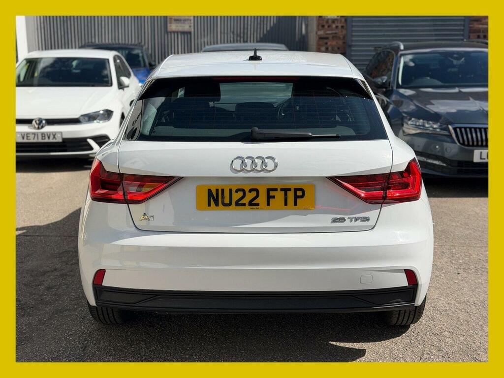 Audi A1 Hatchback 1.0 Tfsi 25 Technik Sportback Euro 6 S NU22FTP White #4