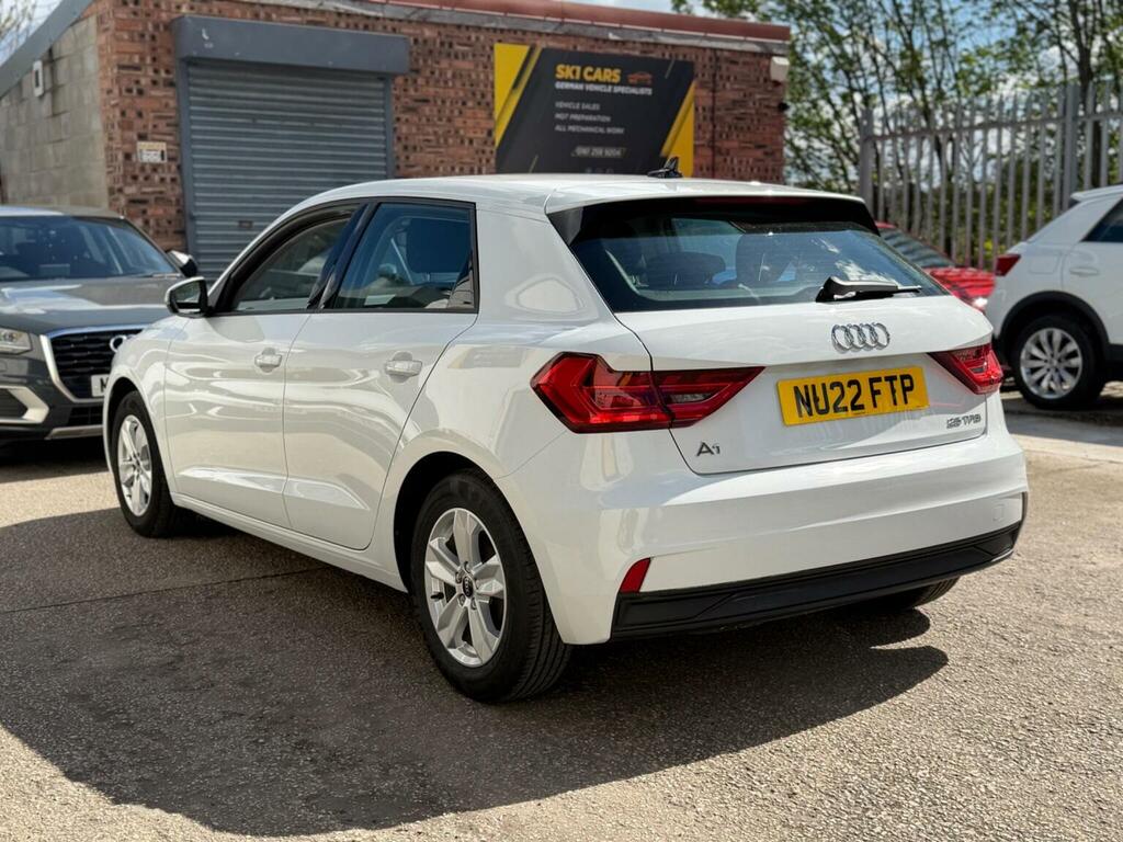 Audi A1 Hatchback 1.0 Tfsi 25 Technik Sportback Euro 6 S NU22FTP White #6