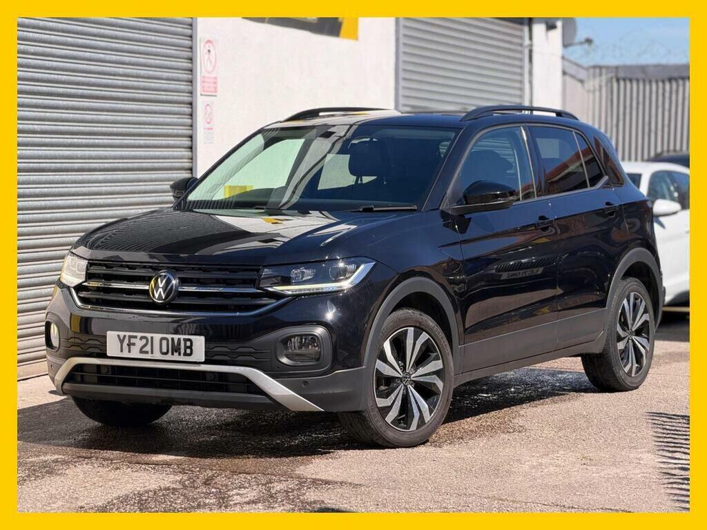 Volkswagen T-Cross Suv 1.0 Tsi Black Edition Euro 6 Ss 20212 YF21OMB Black #2