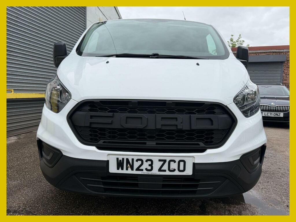 Ford Transit Custom Panel Van 2.0 300 Ecoblue Leader L1 H1 Euro 6 Ss WN23ZCO White #2
