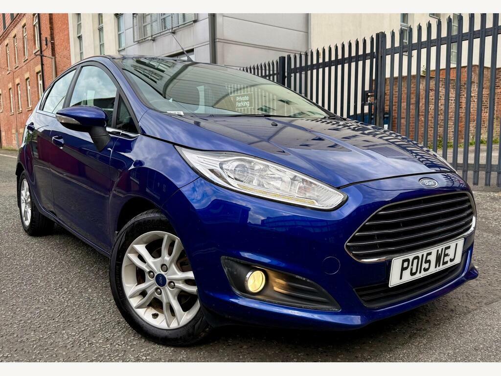 Ford Fiesta 1.5 Tdci Zetec Euro 6 Blue
