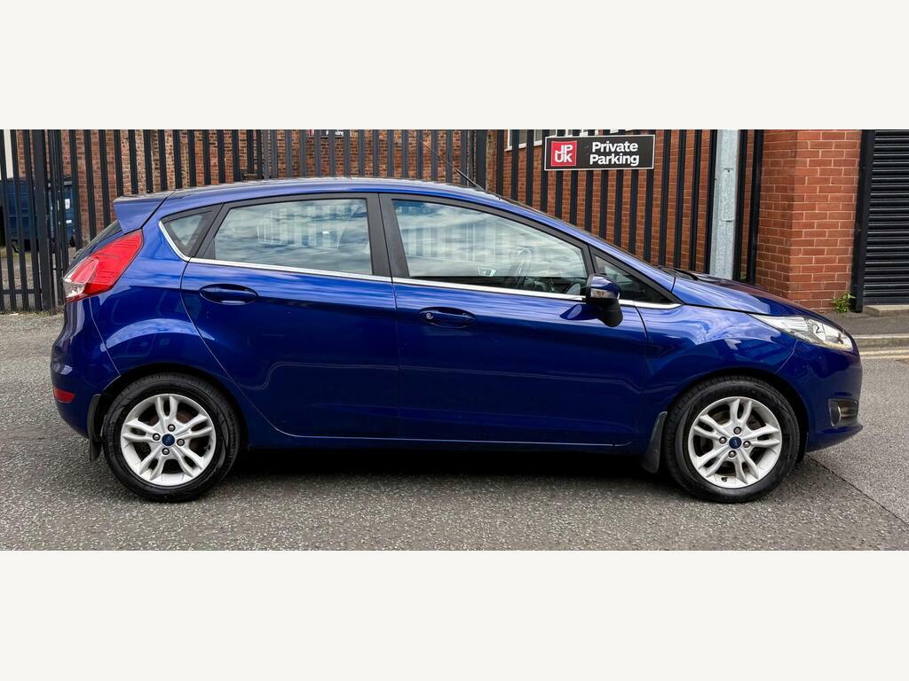 Ford Fiesta 1.5 Tdci Zetec Euro 6 PO15WEJ Blue #5
