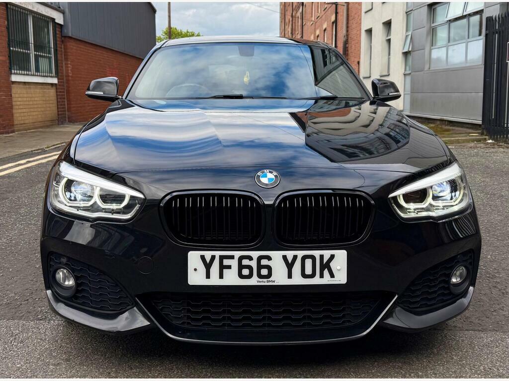 BMW 1 Series 1.5 116D M Sport Euro 6 S S YF66YOK Black #2